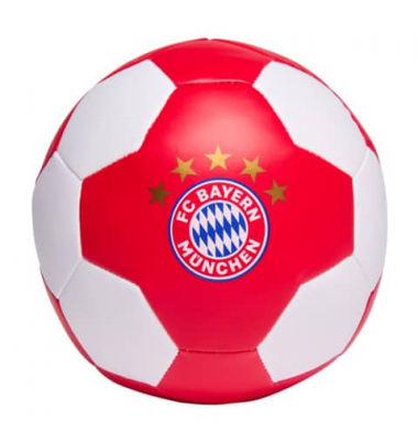 Softball gro&szlig; Logo rotwei&szlig;