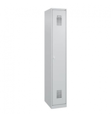 Garderobenschrank 1 Abteil h.grau