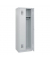 Garderobenschrank 2 Abteile h.grau