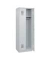 Garderobenschrank 2 Abteile h.grau
