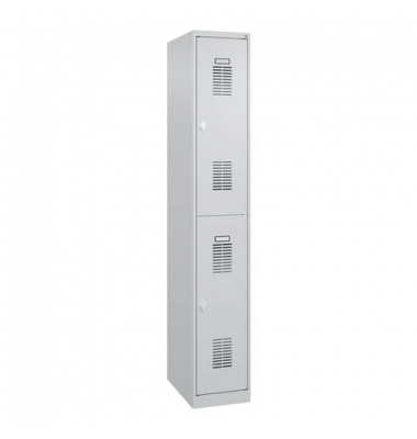Garderobenschrank 1Abteil 2F h.grau