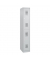 Garderobenschrank 1Abteil 2F h.grau