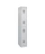 Garderobenschrank 1Abteil 2F h.grau