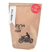 Wundert&uuml;te 63416 , "Born to Ride", 14x22cm (BxL), in Papiert&uuml;te