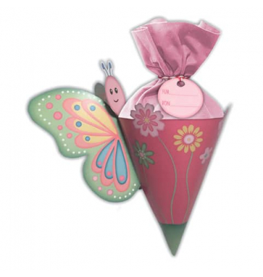 Wundert&uuml;te 63373 , "Schulanfang", 14x22cm (BxL), in Papiert&uuml;te