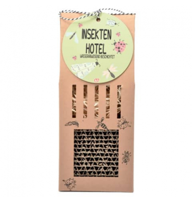 Insektenhotel aus Pappe
