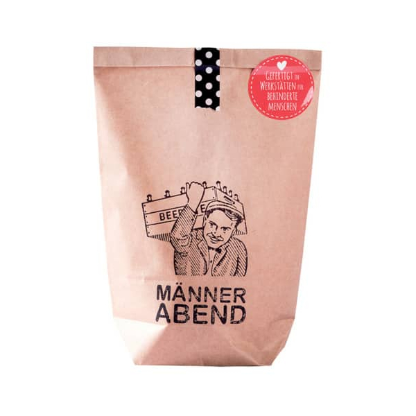 4250144793085 - Wundertüte 63275  Männerabend 14x22cm (BxL) in Papiertüte 4250144793085 WUNDERLE