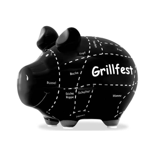 3 Stück KCG Spardose Schwein (klein) 101751 , Grillfest 4260185597399 KCG