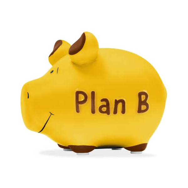 3 Stück KCG Spardose Schwein (klein) 101816 , Plan B 4260185597672 KCG