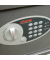 Hoteltresor SS0301E Dione 16 l 6 Kg graphitgrau mit Elektronikschloss Stahl