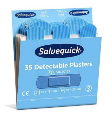 Pflaster-Strips 6x35St blau