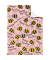 Geschenkpapierzuschnitte Fantasie 2513556225, Bienen, 50cm x 70cm, rosa,gelb/schwarz