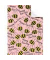Geschenkpapierzuschnitte Fantasie 2513556225, Bienen, 50cm x 70cm, rosa,gelb/schwarz