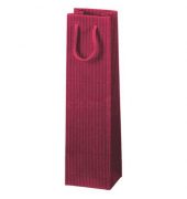Geschenktasche WK/1 RED, allgemein, mit Tragekordel, 75mm x 335mm