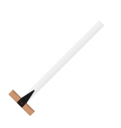 Reißschiene 100 cm ohne Teilung, glasklares Plexiglas