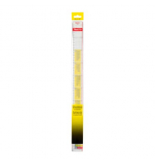 Schneidelineal 50 cm rote Schneidekante, glasklar