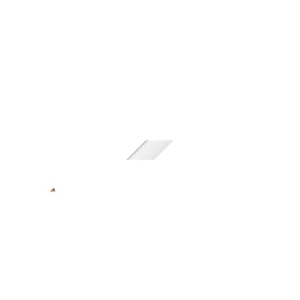 Aristo Reißschiene 70 cm mit Teilung, glasklares Plexiglas 9003182190713 Aristo