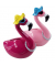 Spardose Flamingo sort.