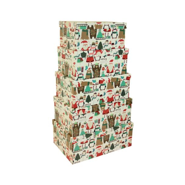 PBs Geschenkbox Kind Weihnachtsmotiv Karton rechteckig 45205 9004546452058 PBs