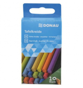 Tafelkreide Donau, 4520010-99, farbig sortiert, rund, 10x80mm (&Oslash;xL)