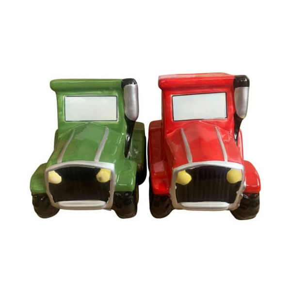 2 Stück PBs Spardose Traktor (klein) 46784 , Traktor 9004546467847 PBs