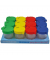 Wasserbecher 5310110-99, farbig sortiert, 5,5x8x5,5cm