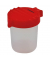 Wasserbecher 5310110-99, farbig sortiert, 5,5x8x5,5cm