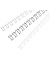 Drahtbinder&uuml;cken WireBind21 IB165184, 3:1, 34 Ringe auf A4, wei&szlig;, 8mm