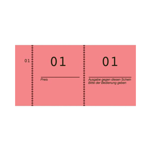 10 Stück AVERY Zweckform Garderobeblock  pink Garderobeblock  AVERY Zweckform
