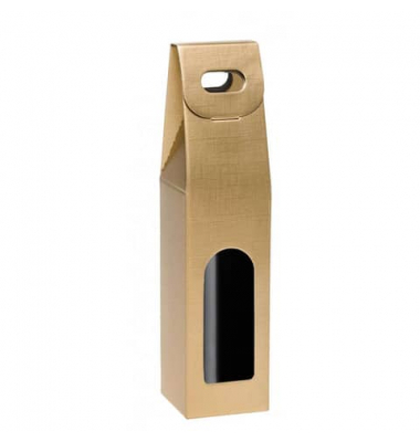 Geschenktasche WK 216-599/1, Weihnachten, für 1 Flasche mit Griff, 60mm x 335mm