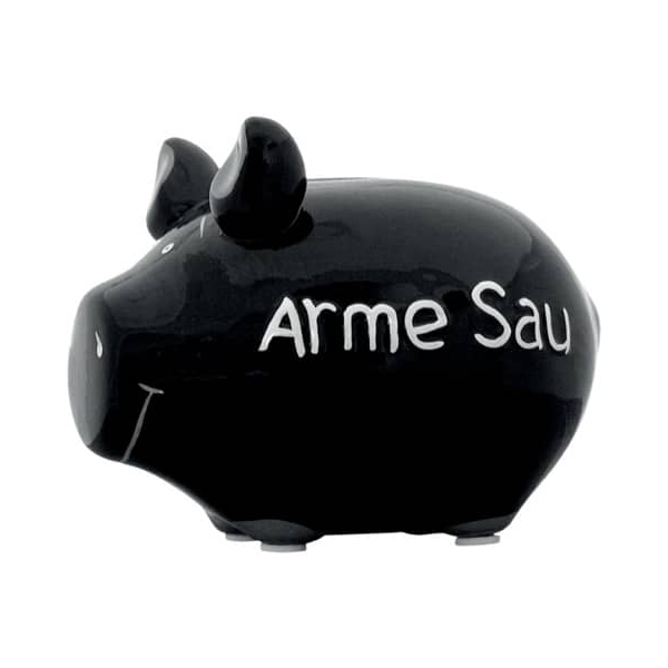 3 Stück KCG Spardose Schwein (klein) 100568 , Arme Sau  KCG