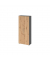 Aktenschrank MONT.V4100/G/R/BM, 5 OH, grafit/asteiche, 80x188x34,6cm (BxHxT)