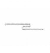 Kabelf&uuml;hrung vertikal wei&szlig; Kabelf&uuml;hrung Kabelf&uuml;hrung