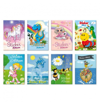 Stickeralbum A5 sortiert