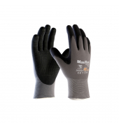 Arbeitshandschuhe MaxiFlex Endurance, Nitril-Mikroschaum, grau/schwarz, Größe 8 / M