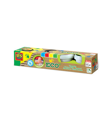 SES Creative Eco Fingerfarben farbsortiert 4x 150,0 ml SES Creative Eco Fingerfarben farbsortiert 4x 150,0 ml