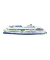 siku Fähre Tallink Megastar 1728 Spielzeugschiff