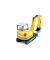 siku Kettenbagger Wacker Neuson ET65 3559 Spielzeugauto