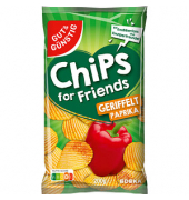 Paprika geriffelt Chips 200,0 g Chips