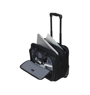 DICOTA Laptop-Trolley Eco Top Traveller BASE Kunstfaser schwarz 42,0 x 39,0 x 22,0 cm