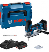 BOSCH Professional GST 18V-155 SC Akku-Stichsäge Set 2x 18,0 V, mit 2 Akkus