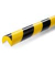 1100 130 Profilleiste Ecken C25R 25x25mm gelbsw Warn-Profilleiste
