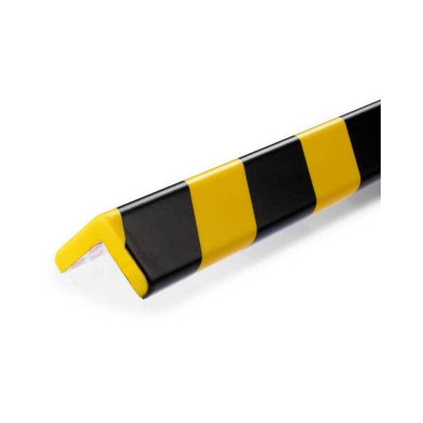 4005546735689 - Eckschutzprofil C35 rechteckig für Innen- & Außenbereich Klebefläche je Seite 35 mm L 1000 x B 47 mm PU-Schaum gelb schwarz 4005546735689 - Eckschutzprofil C35 rechteckig für Innen- & Außenbereich Klebefläche je Seite 35 mm L 1000 x B 47 mm PU-Schaum gelb schwarz