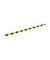 1107 130 Profilleiste Fläche S10 40x10mm gelbsw Warn-Profilleiste