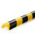 1115 130 Profilleiste Rohr P30 Ø30mm gelbschwarz Warn-Profilleiste