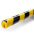 1126 130 Profilleiste Kanten E8R 8x20mm gelbsw Warn-Profilleiste