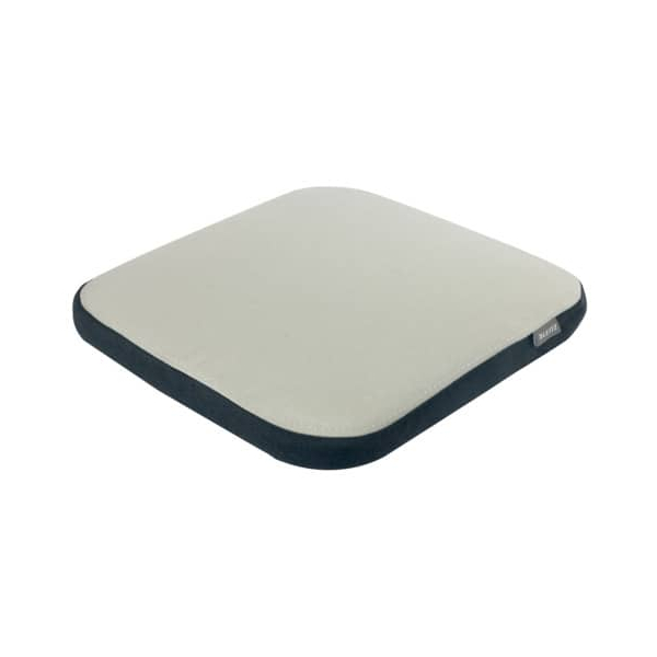 4002432134724 - Balancekissen Ergo Active ergonomisch bis 150 kg inkl Luftpumpe B 368 x T 364 x H 55 mm waschbarer Stoffbezug grau