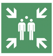 2244364 Hinweisschild Sammelstelle Alu ISO7010