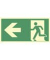 2244367 Schild Rettungsweg links sk ISO7010