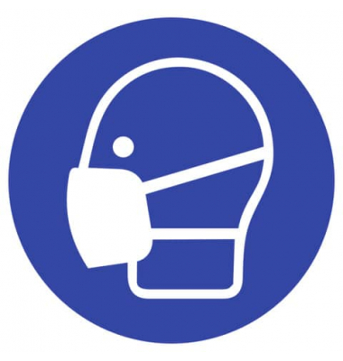 2244328 Schild Maske benutzen ISO7010